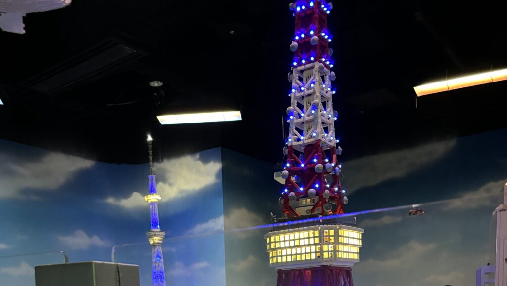 レゴランド東京ミニランドにある東京タワー